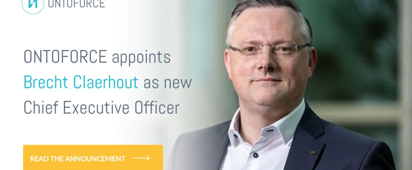 Brecht Claerhout appointed ONTOFORCE CEO