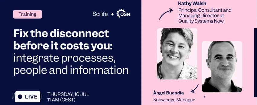 Fix the disconnect before it costs you: integrate processes, people & information