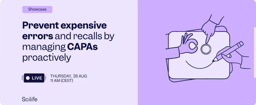 Prevent expensive errors and recalls by managing CAPAs proactively