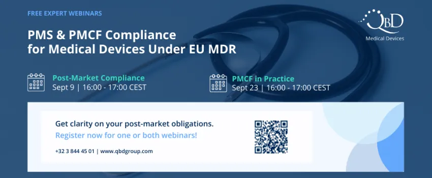 PMS & PMCF Compliance for Medical Devices Under EU MDR - Webinar 1