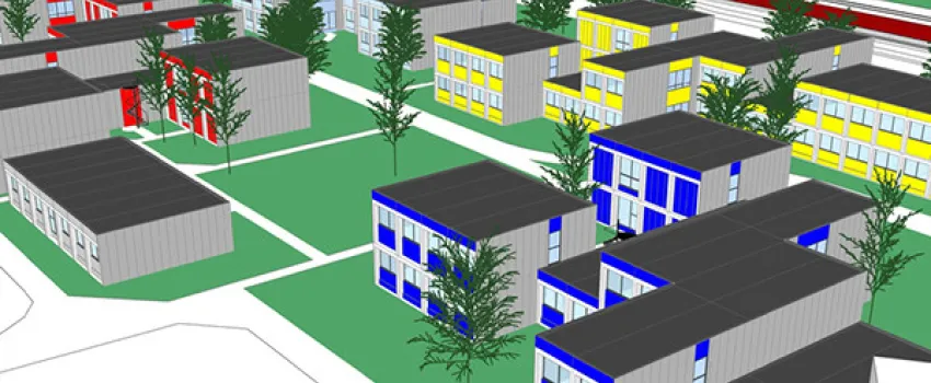 VUB and VIB construct a bio-incubator in the former Willy Van Der Meeren buildings